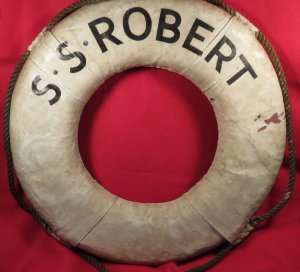 Life Ring from the "S. S. ROBERT"